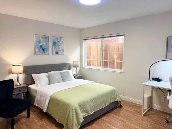 R1-south. Sf Downtown 1br Walking To Bart/tv - Burlingame, CA
