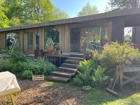 Woodland villa on estate