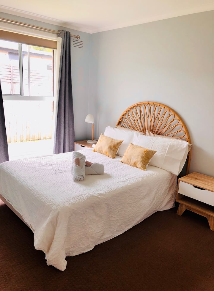 Great size second bedroom with double bed