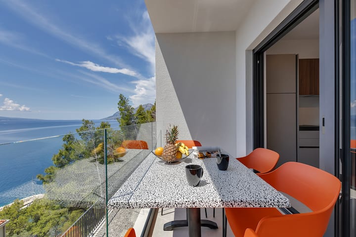 Villa Lito - Apartment 3. Two Bedroom Ocean View - Brela