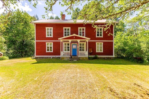 Typisch schwedisches Ferienhaus