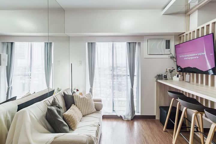 Brand New Modern Zen 1br W/balcony In The Orabella - Quezon City