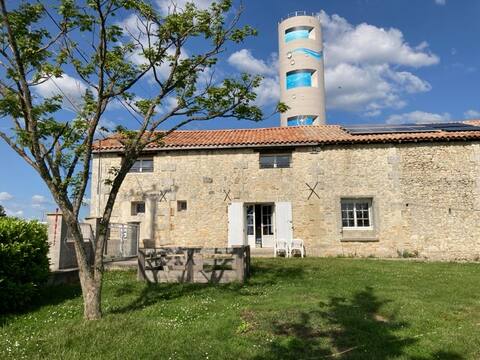 Large stone house with pool & valley view