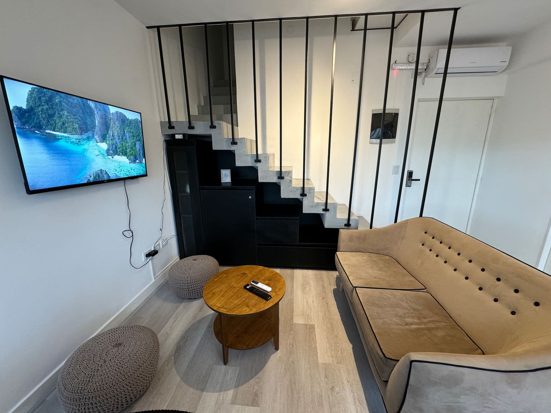 Apartamento reformado duplex de 1 quarto em San Telmo