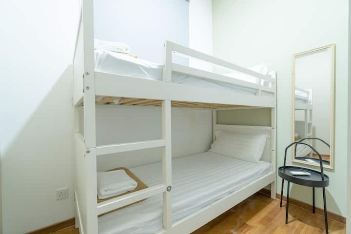 เตียงสองชั้นสำหรับ 2 คนในห้องนอนที่ 3
