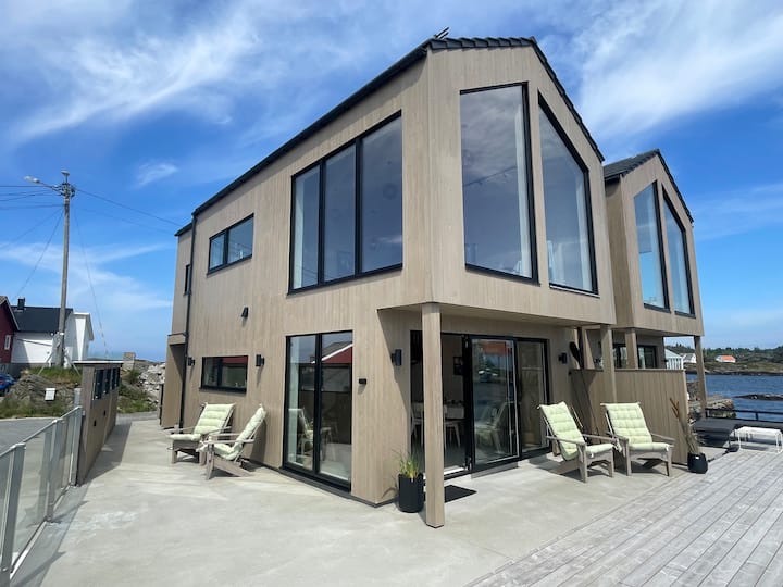 New seaside cottage with dock