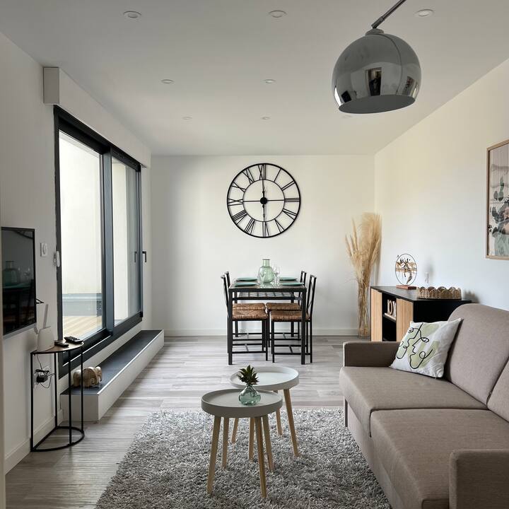 Appartement Cosy Avec Terrasse - Vue Sur La Vallée - Bussy-Saint-Georges