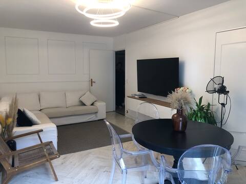 Charming 100 m² apartment 20 minutes from Paris
