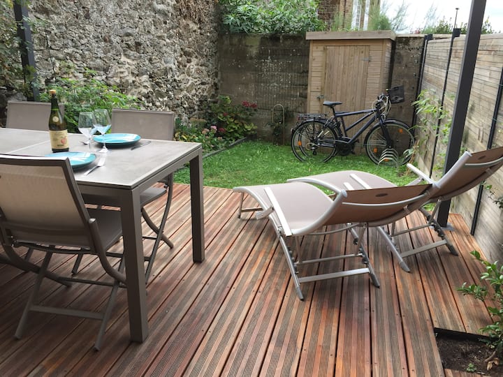 Studio Bord De Mer Avec Jardin Et Parking - Saint-Malo
