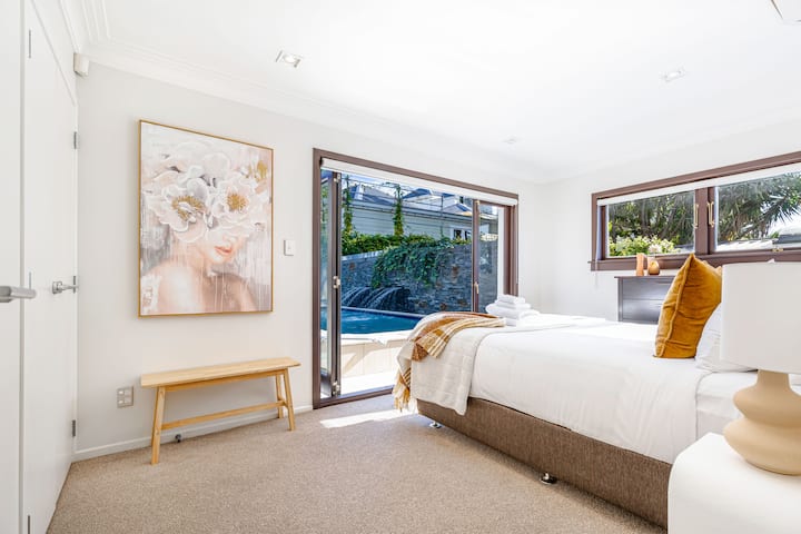 Pool View Bedroom