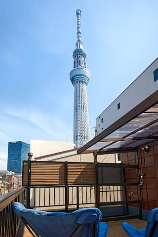 6-min walk to Skytree/8-min Oshiage/Near Asakusa