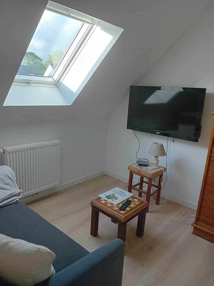 Chambre Avec Accès Mezzanine - Fouesnant