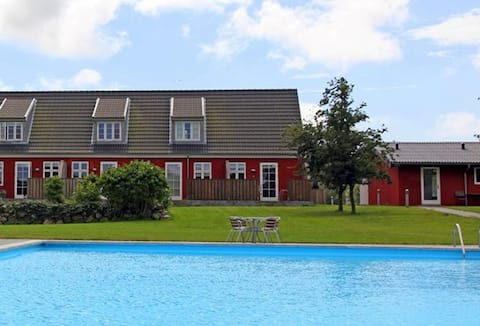 Holiday in the middle of Bornholm with pool