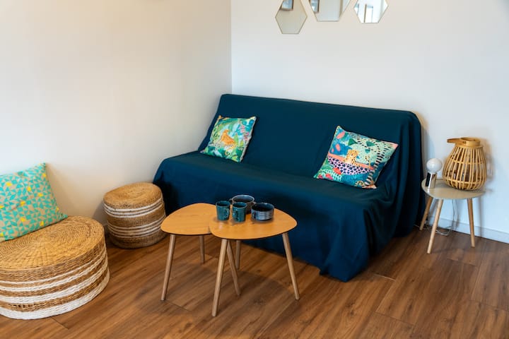 Bleu Bonheur, Appartement Cosy Au Coeur De La Baie - Le Crotoy