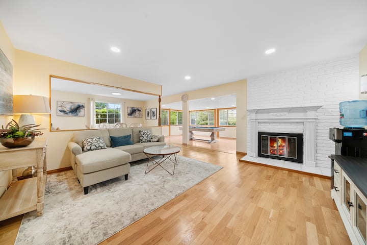 5B Tranquil Family Retreat with Pool Table/Garden