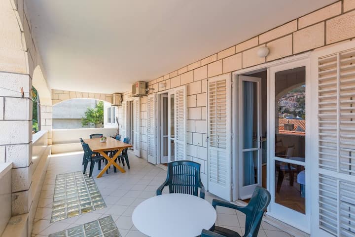 Lavender - 4 Bedrooms With Panoramic Terrace View - Dubrovnik