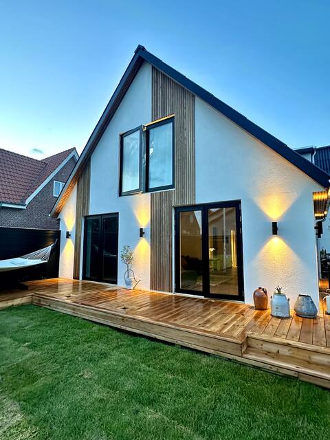 New Modern House by Sandy Beach
