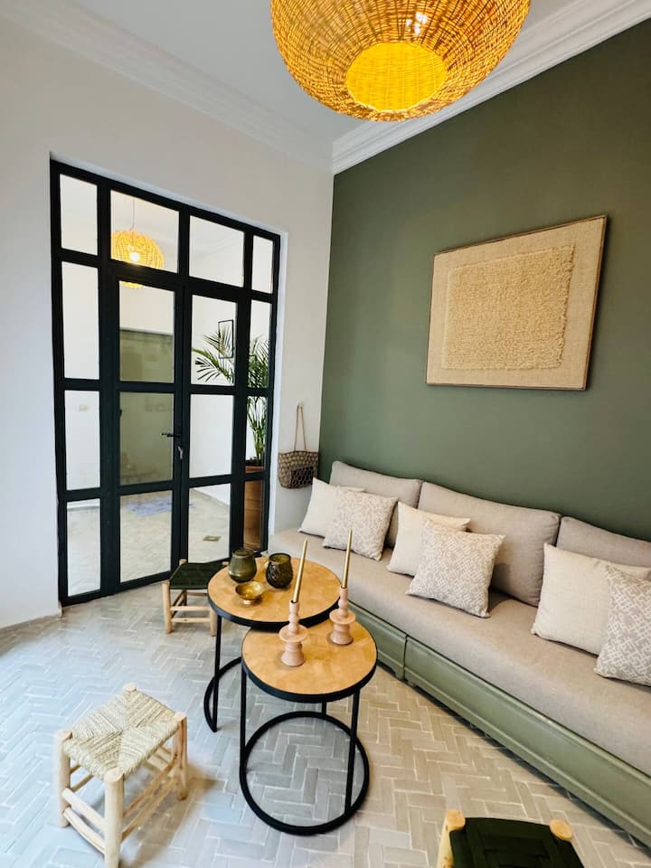 Riad Jasmin Bassin Chauffé & Petit Déjeuner Offert - Marruecos