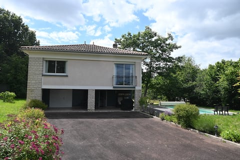 Villa La Ferrière with swimming pool