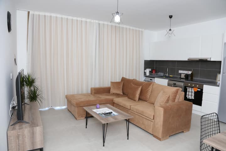 Penthouse S Terasou U Pláže Se Střešním Bazénem - Газиверан