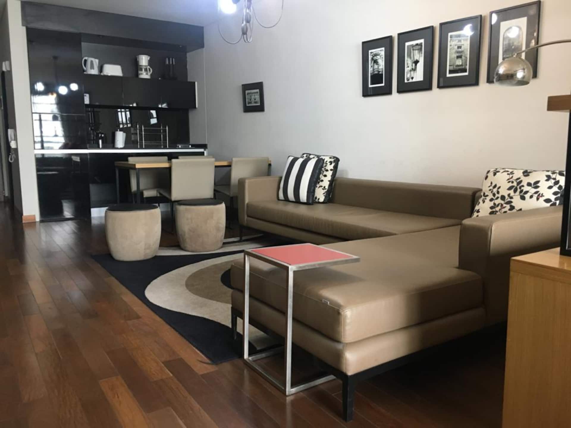 Лофт-студия с балконом в Recoleta