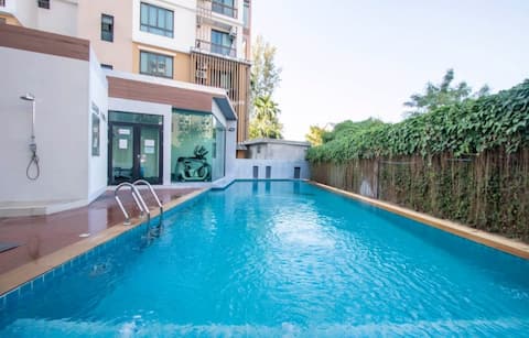2 bedrooms at quiet alley of Nimman