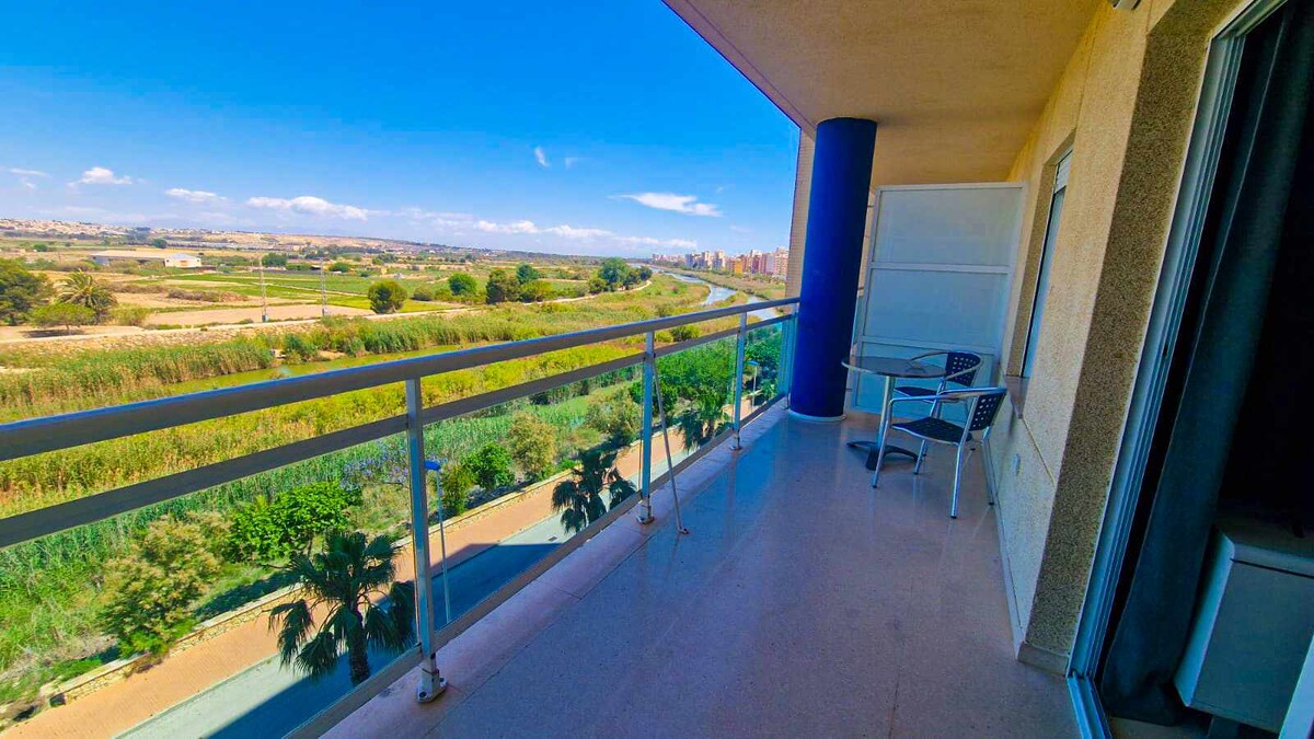 Popular Airbnb listing: Tasteful Apartment Breath Taking Panoramic Views in Guardamar Del Segura