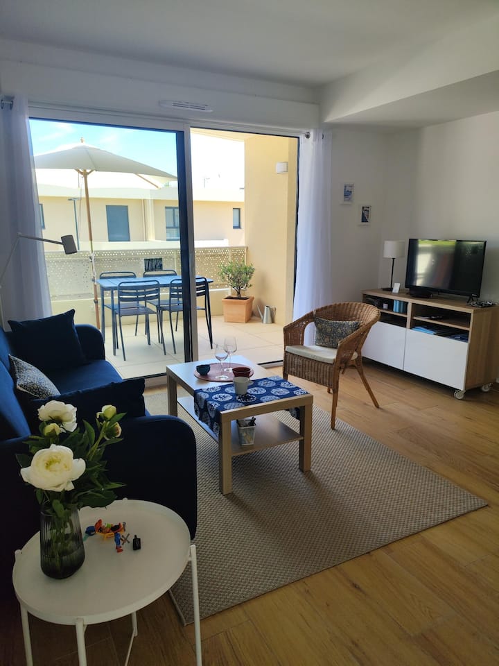 Ravissant T2 Neuf  Au Calme Terrasse Proche Plages - Saint-Mandrier-sur-Mer