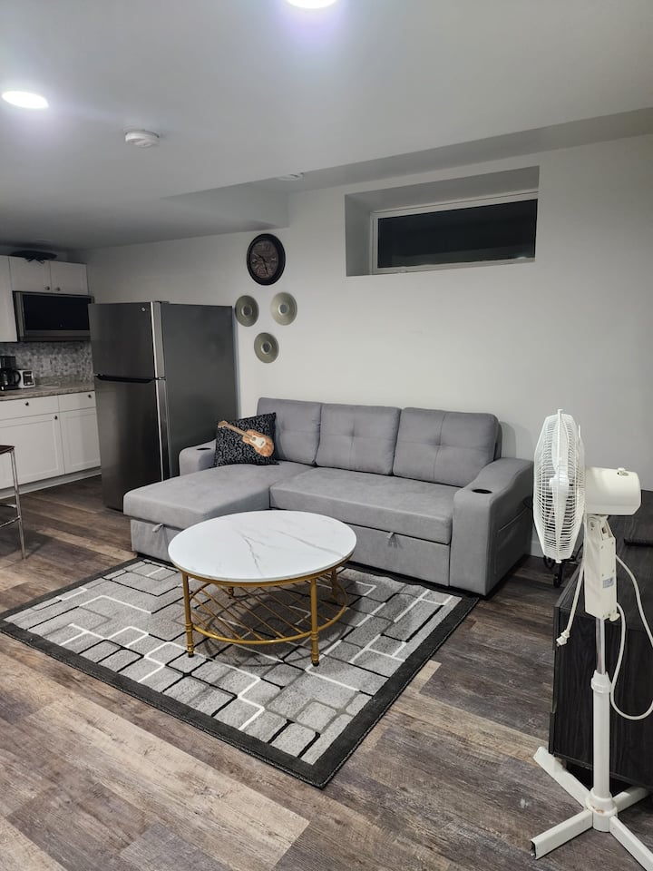 2 Bedroom Furnished Basement - Winnipeg