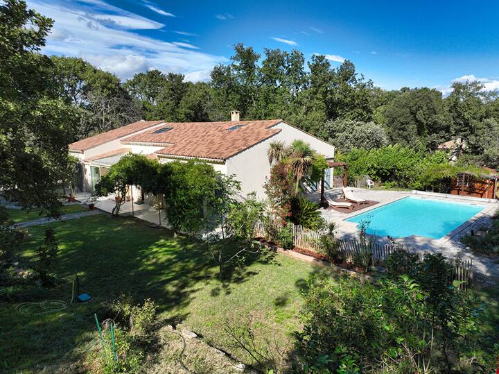 Villa Jema Maison Avec Salle De Formation - Sommières