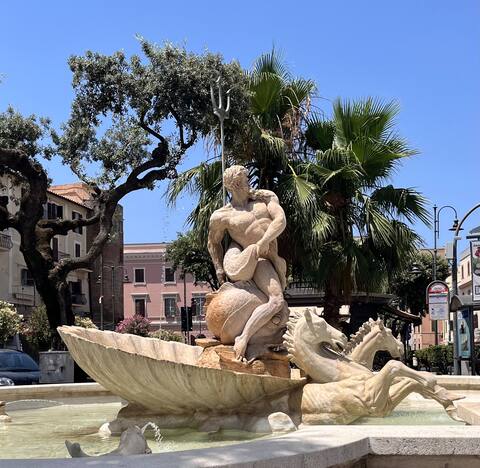 Gem in the medieval pedestrian quarter of Nettuno