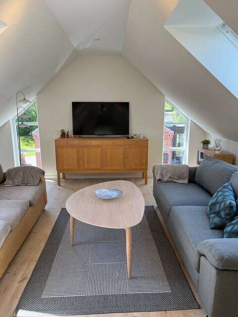 Successful Airbnb property: “Loft” with stunning views. in Viborg