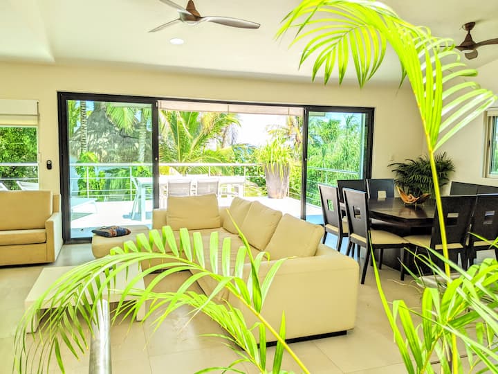 Playacar Villa At Beach Walk To Shops Cafes 20max - Playa del Carmen