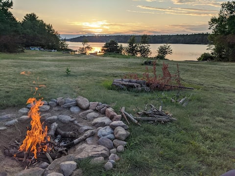 Waterfont cottage with beautiful view