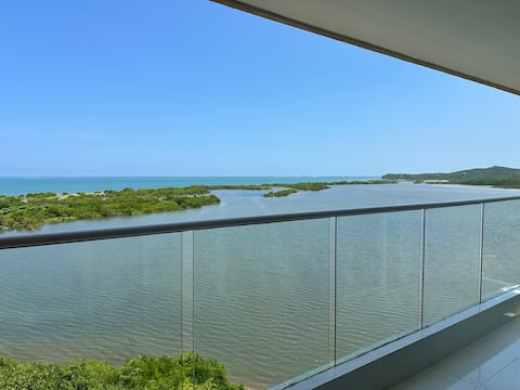 Apartment with great view and comfort-Playa Mendoza