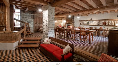 The large Diligence gîte for up to 22 guests