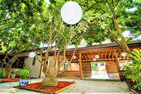 Bird House in Hidden Gem Japanese Garden SW Miami