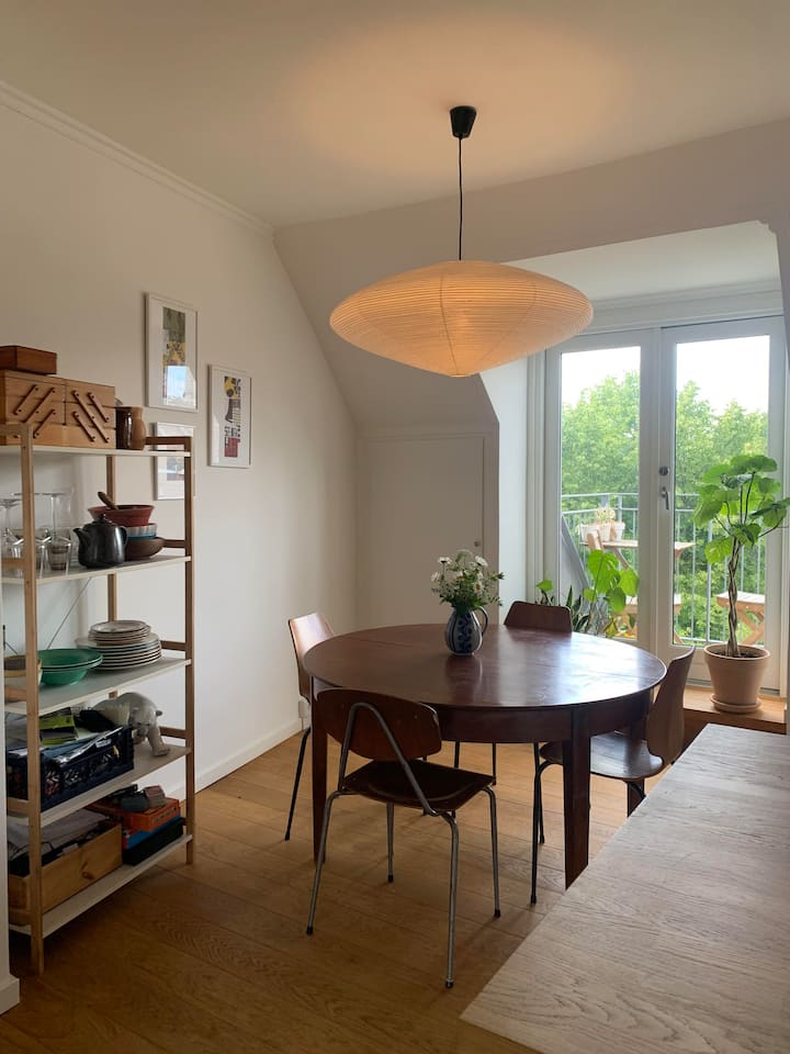 Bright Flat Balcony Central Cph - Kopenhaga