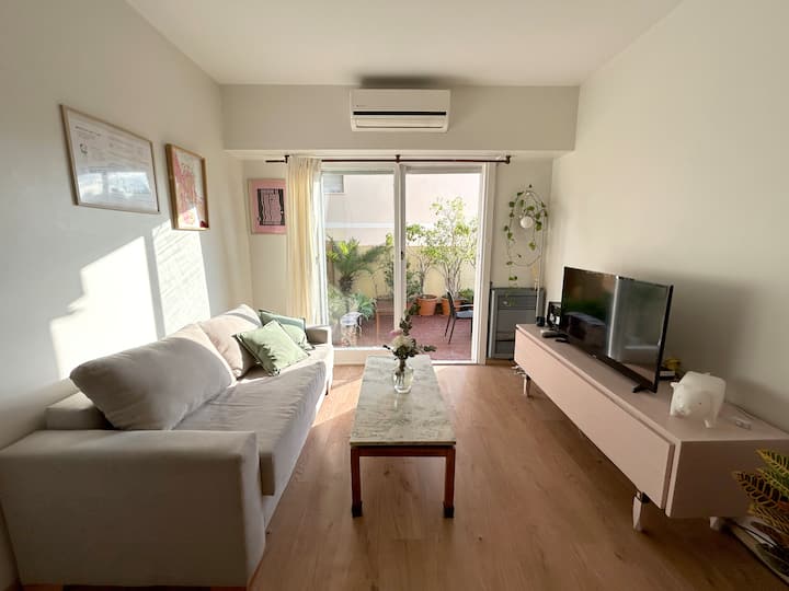 Departamento de 2 ambientes con terraza privada en San Telmo