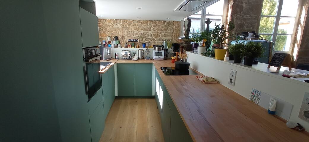 Lyon : typical loft flat 10 guests max gallery image 4