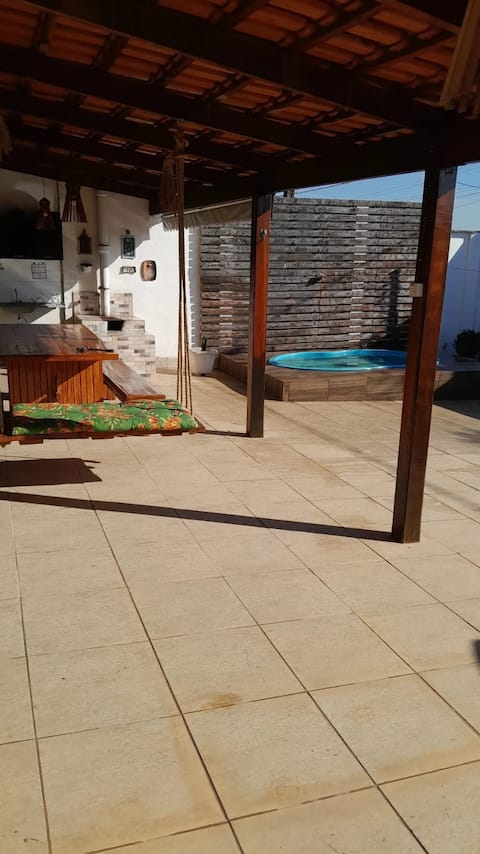 House in Divinópolis with gourmet area and swimming pool