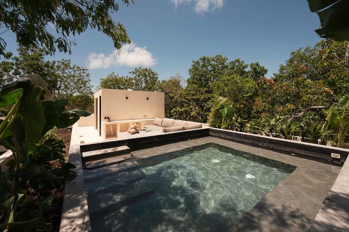 Chic 4bdr Villa|pool,concierge & Beach Club Access - Tulum
