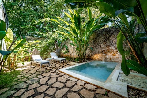 Hacienda con 8 habitaciones