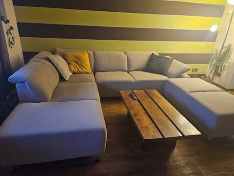 Top Airbnb: Vacation rental in Fulda, 108 m², pure nature, quiet, parking in Fulda