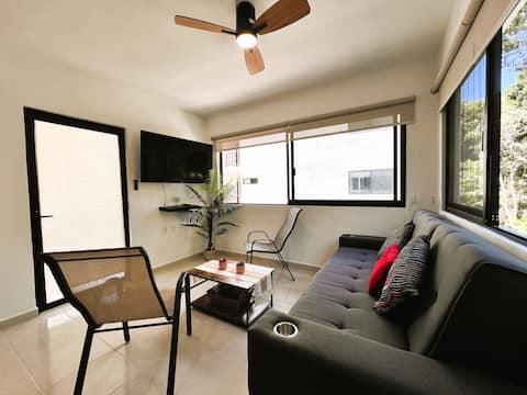 Successful Airbnb property: “Mi Habana” apartment, 8 minutes from the beach. in Puerto Morelos