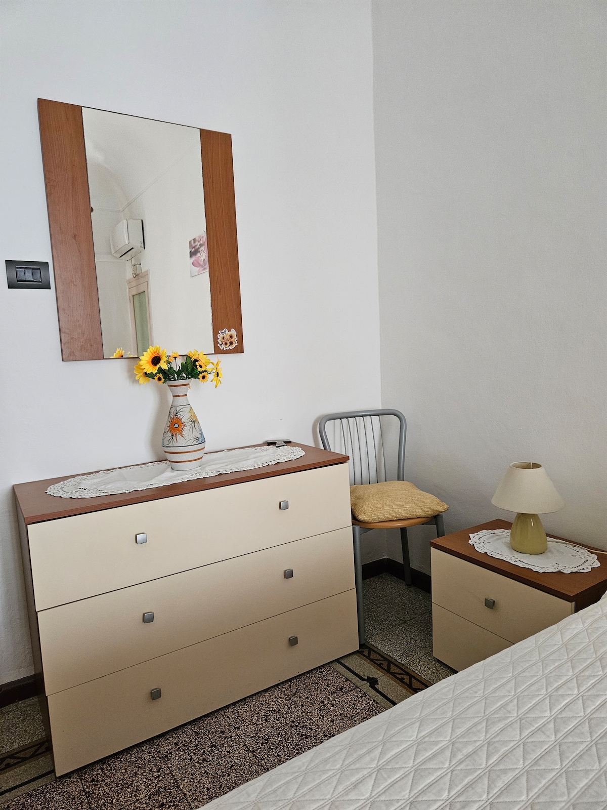 tocador en el dormitorio