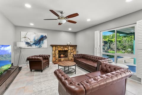Spacious 4BR w/ Pool Jacuzzi & Home Office E#42117