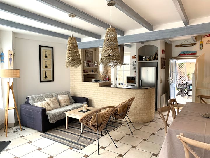 Charmante Maison à Deux Pas De La Plage Du Nau - Le Pouliguen