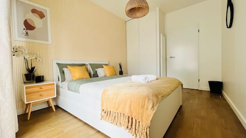 Spacious T3- 5 min from metro - Paris center 10 min
