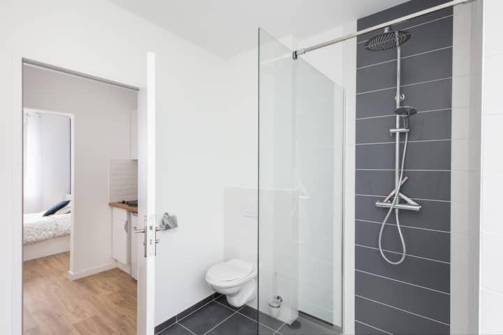 Studio Cosy Vue Rade Et Port Naval - "A Dreuz" - Brest